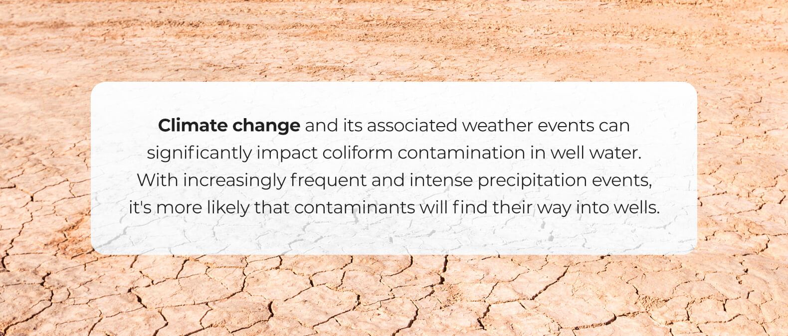 Climate change and its associated weather events