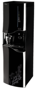 black office water cooler dispenser