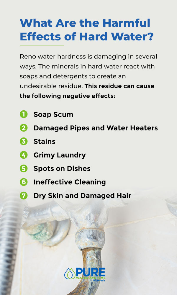 what are the harmful effects of hard water