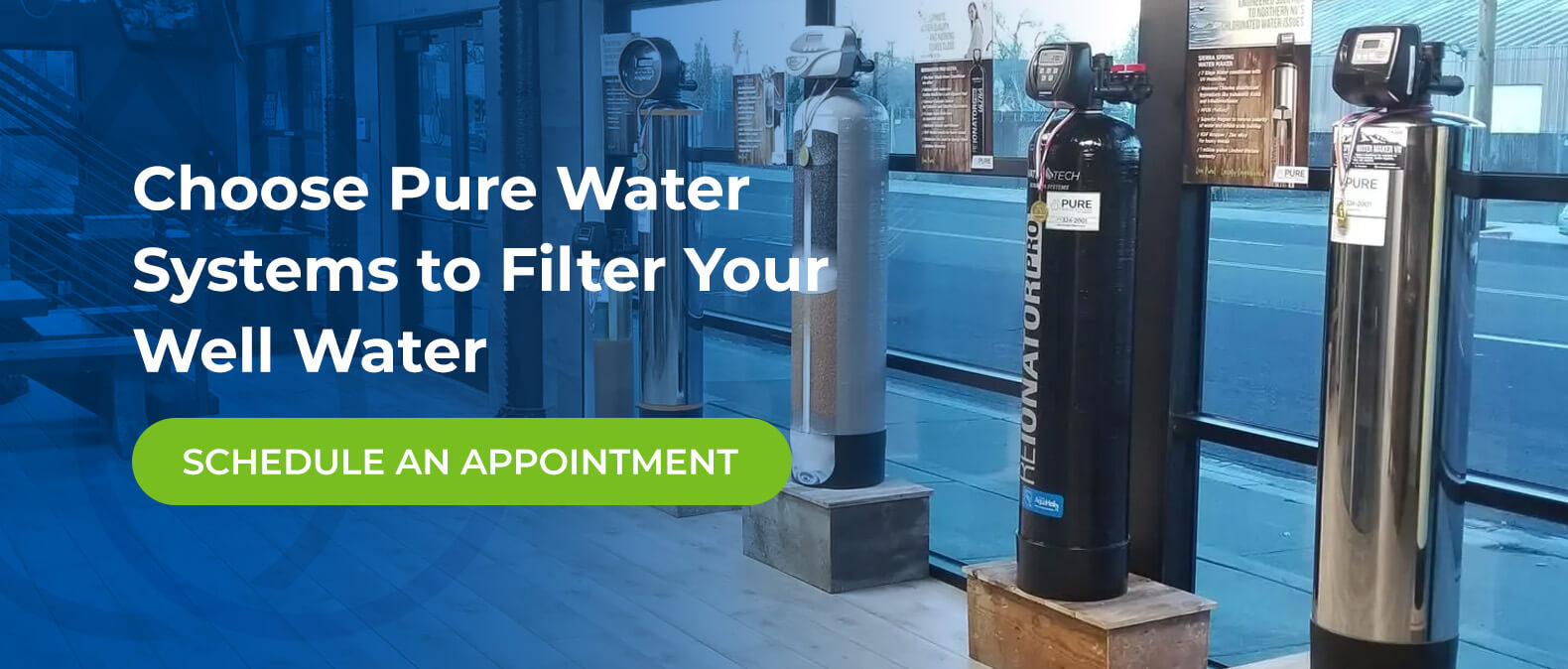 Choose pure water systems to filter your well water
