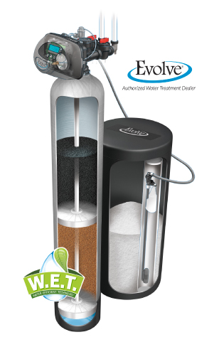 evolve water softener and evolve reverse osmosis system